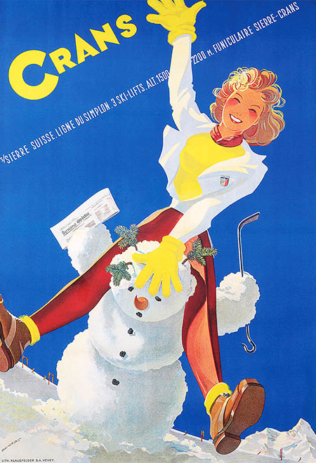 Vintage Ski Resort and Winter Sports Posters