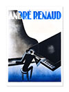André Renaud Playing Two Pianos At Once By Paul Colin 1929 Print