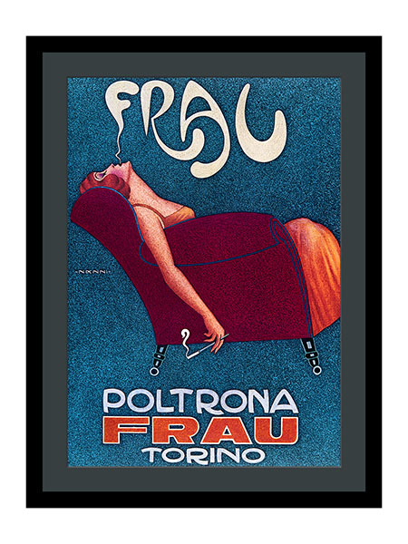 Fral Smoke By Giovanni Nanni 1924 Poster