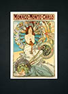 Monaco Monte Carlo By Alphonse Mucha Vintage Art Nouveau Poster 1897 Print