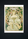 Reverie By Alphonse Mucha Vintage Art Nouveau Poster 1898 Print