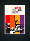 Monterey Grand Prix Vintage Racing Car Poster 1966 Print