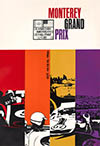 Monterey Grand Prix Vintage Racing Car Poster 1966