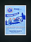 ADAC Phoenix Reifen Motorsport Vintage Racing Poster 1950s Print