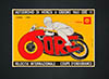 Endurance Cup Monza Vintage Motorcycle Racing Poster 1965 Print