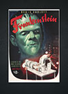 Frankenstein German Vintage Movie Poster 1951 Print