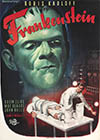 Frankenstein German Vintage Movie Poster 1951