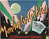 Manhattan Cocktail Vintage Movie Poster 1928